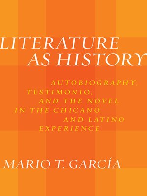 cover image of Literature as History